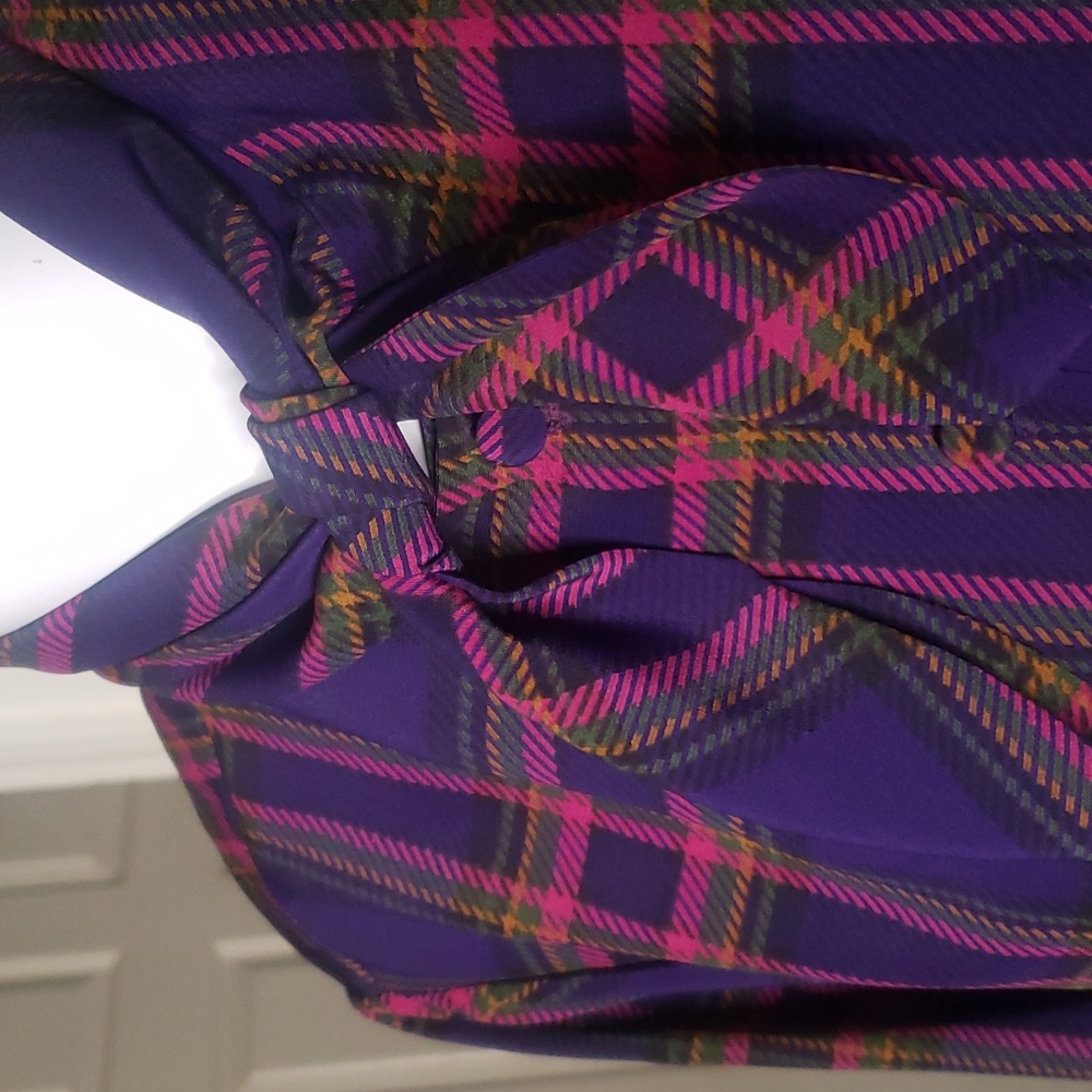 Pendleton Vintage Purple Button Down Blouse Size … - image 4